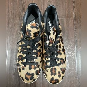 Stan Smith Adidas Cheetah Print Sz 12.5